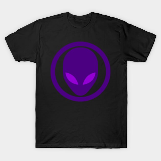 Indigo Alien T-Shirt by Celtic Morrigan